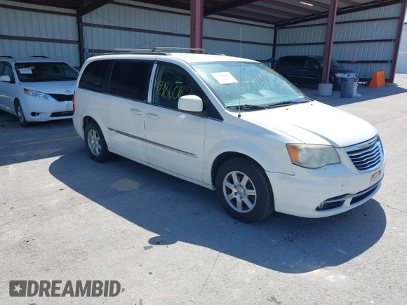 2013 Chrysler Town & Country Touring with VIN 2C4RC1BG0DR585138, listed as a IAAI auction lot 42186087 with 205,152 mi miles and . Bid and sale history available at DreamBid. Image 1.