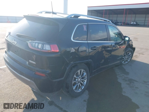 2019 Jeep Cherokee Latitude Plus with VIN 1C4PJMLX4KD305945, listed as a IAAI auction lot 41897473 with 53,271 mi miles. Bid and sale history available at carsss.com. Image 4.