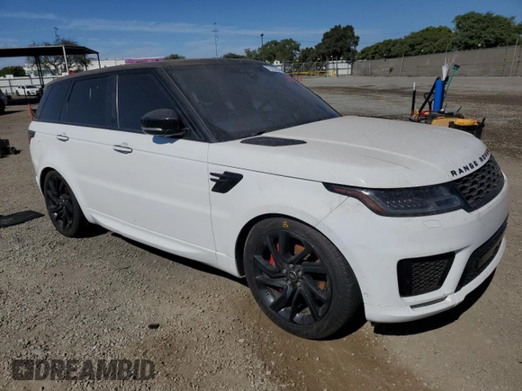 2019 Land Rover Range Rover Sport HSE Dynamic with VIN SALWV2SV5KA850180, listed as a Copart auction lot 73133364 with 75,678 mi miles and Salvage Title. Bid and sale history available at carsss.com. Image 4.