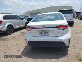 2024 Toyota Corolla LE with VIN 5YFB4MDE1RP170932, listed as a IAAI auction lot 42172355 with 6,424 mi miles and . Bid and sale history available at carsss.com. Image 16.