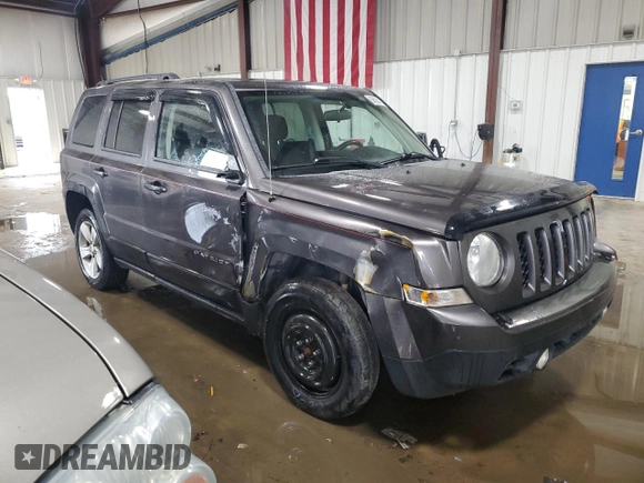 2015 Jeep Patriot High Altitude with VIN 1C4NJRFB2FD386115, listed as a Copart auction lot 56503115 with 126,407 mi miles and Salvage title. Bid and sale history available at DreamBid. Image 4.