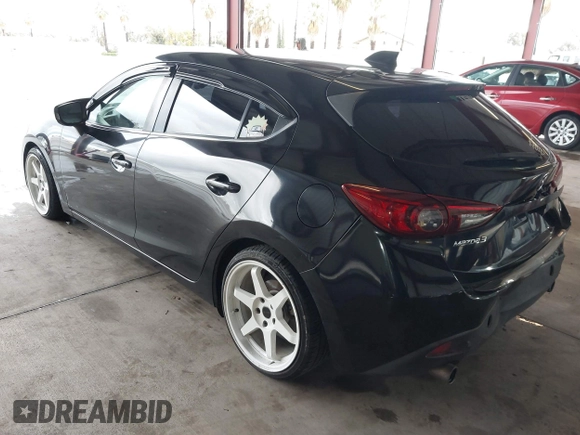 2014 Mazda 3 i Grand Touring with VIN JM1BM1M78E1163314, listed as a IAAI auction lot 41578305 with 159,434 mi miles and . Bid and sale history available at DreamBid. Image 3.