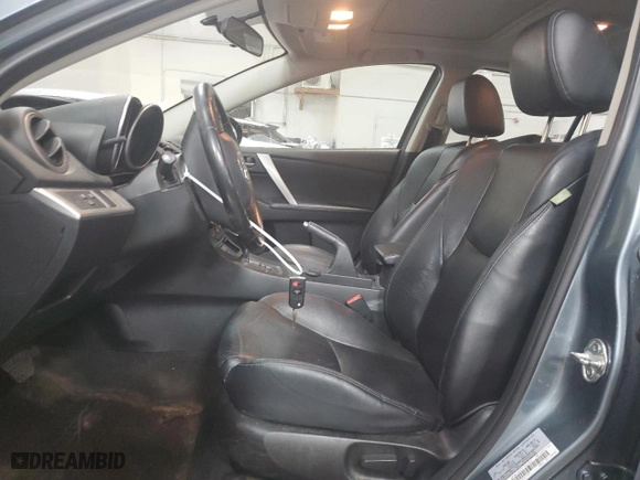 2012 Mazda Mazda3 i Grand Touring with VIN JM1BL1W77C1603925, listed as a Copart auction lot 45990195 with 154,909 mi miles and Salvage Title. Bid and sale history available at carsss.com. Image 7.