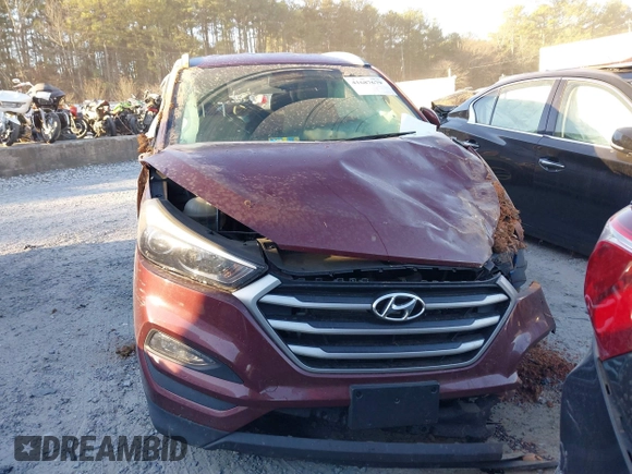 2017 Hyundai Tucson SE with VIN KM8J3CA4XHU500746, listed as a IAAI auction lot 41687679 with 69,826 mi miles. Bid and sale history available at carsss.com. Image 12.