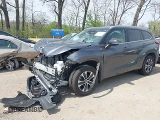 2023 Toyota Highlander L with VIN 5TDKDRBH6PS500241, listed as a IAAI auction lot 42026413 with 53,279 mi miles and . Bid and sale history available at DreamBid. Image 6.