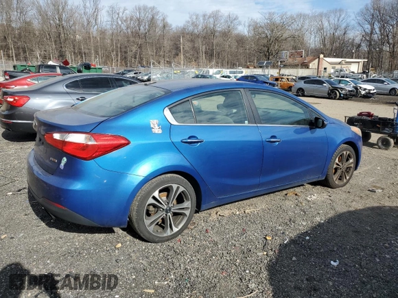 2014 Kia Forte EX with VIN KNAFX4A89E5139049, listed as a Copart auction lot 46754655 with 0 mi miles and Clean Title. Bid and sale history available at carsss.com. Image 3.