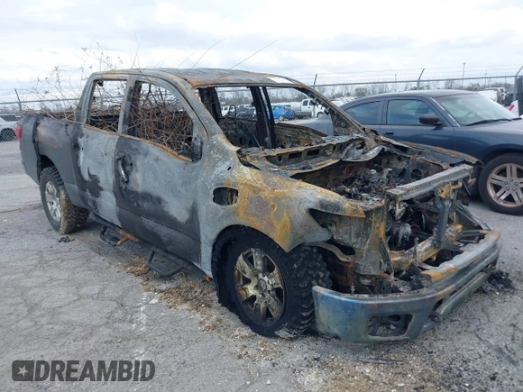 2017 Nissan Titan SV with VIN 1N6AA1EJ5HN539685, listed as a IAAI auction lot 41680846 with Not Provided miles and . Bid and sale history available at DreamBid. Image 1.