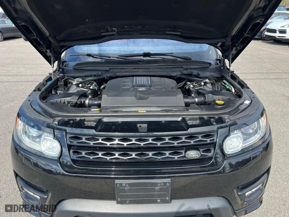 2017 Land Rover Range Rover Sport HSE Dynamic with VIN SALWV2FV9HA136152, listed as a Copart auction lot 50953945 with NaN miles and Clean Title. Bid and sale history available at carsss.com. Image 8.
