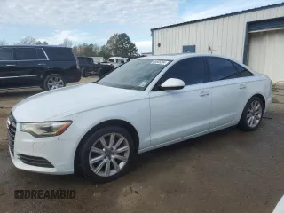 2013 Audi A6 2.0T Premium Plus with VIN WAUDFAFC0DN034002, listed as a Copart auction lot 85905284 with 160,495 mi miles and Salvage Title. Bid and sale history available at carsss.com. Image 1.