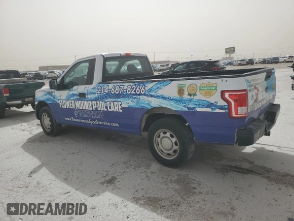 2016 Ford F-150 XL with VIN 1FTMF1C84GKD04258, listed as a Copart auction lot 48994945 with 125,423 mi miles and Clean Title. Bid and sale history available at carsss.com. Image 2.