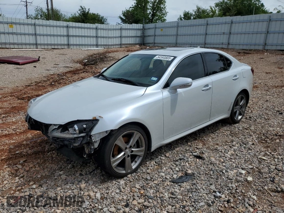 2011 Lexus IS 250 with VIN JTHBF5C24B5138307, listed as a Copart auction lot 54593805 with 191,395 mi miles and Clean Title. Bid and sale history available at DreamBid. Image 1.