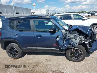 2023 Jeep Renegade Trailhawk with VIN ZACNJDC19PPP70231, listed as a IAAI auction lot 42236217 with 30,880 mi miles and . Bid and sale history available at DreamBid. Image 13.