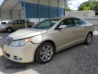 2013 Buick LaCrosse Premium 1 with VIN 1G4GF5E33DF164418, listed as a Copart auction lot 53310535 with 38,451 mi miles and Salvage title. Bid and sale history available at DreamBid. Image 1.