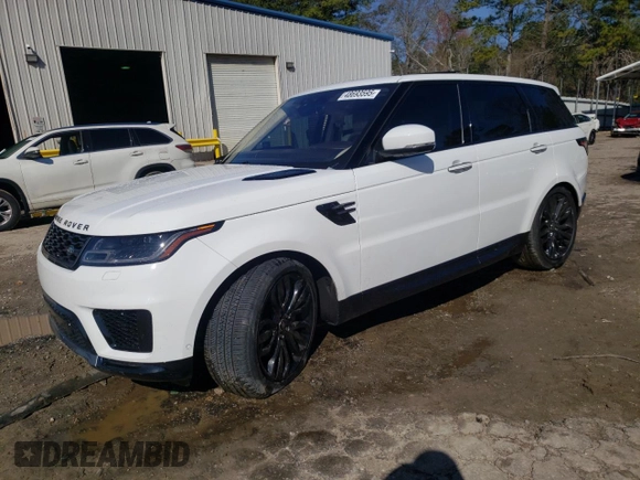 2021 Land Rover Range Rover Sport HSE Silver Edition with VIN SALWR2SU3MA788387, listed as a Copart auction lot 48693595 with 31,314 mi miles and Salvage title. Bid and sale history available at DreamBid. Image 1.