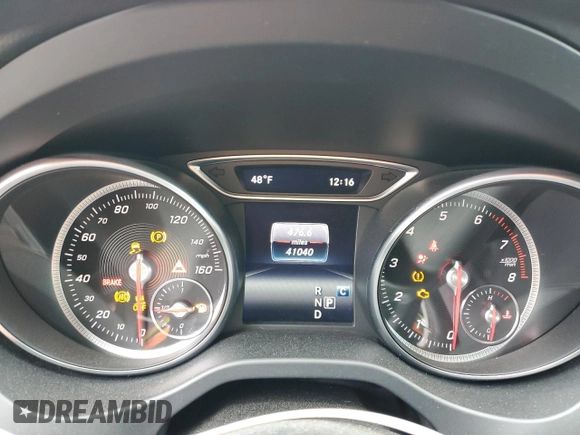 2019 Mercedes-Benz CLA 250 with VIN WDDSJ4EB0KN699441, listed as a Copart auction lot 39172383 with 41,040 mi miles and . Bid and sale history available at DreamBid. Image 9.