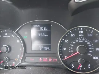 2016 Kia Forte LX with VIN KNAFK4A60G5446108, listed as a IAAI auction lot 41604040 with 57,754 mi miles. Bid and sale history available at carsss.com. Image 7.