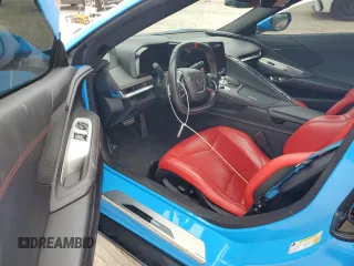 2021 Chevrolet Corvette 1LT with VIN 1G1YA2D42M5114172, listed as a Copart auction lot 70053944 with 0 mi miles and Salvage Title. Bid and sale history available at carsss.com. Image 8.