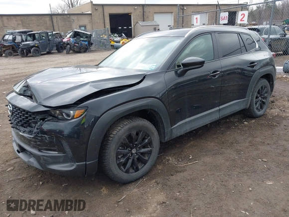 2024 Mazda CX-50 2.5 S Preferred Package with VIN 7MMVABBM0RN244794, listed as a IAAI auction lot 41848993 with 8,392 mi miles. Bid and sale history available at carsss.com. Image 2.