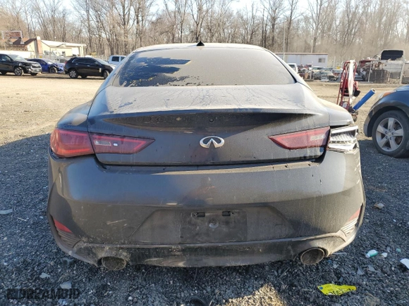 2017 Infiniti Q60 Sport with VIN JN1EV7EL3HM553106, listed as a Copart auction lot 47997685 with 75,172 mi miles and Salvage Title. Bid and sale history available at carsss.com. Image 6.