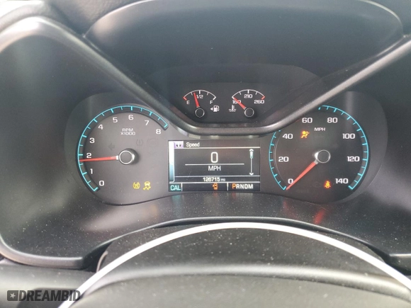 2016 Chevrolet Colorado 4WD LT with VIN 1GCGTCE37G1247854, listed as a Copart auction lot 48188935 with 126,715 mi miles and Clean Title. Bid and sale history available at carsss.com. Image 9.