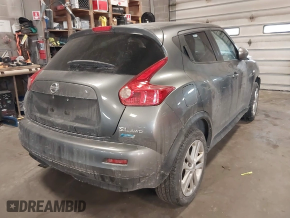 2013 Nissan Juke SV with VIN JN8AF5MV2DT210632, listed as a IAAI auction lot 41457639 with 106,520 mi miles and . Bid and sale history available at carsss.com. Image 4.