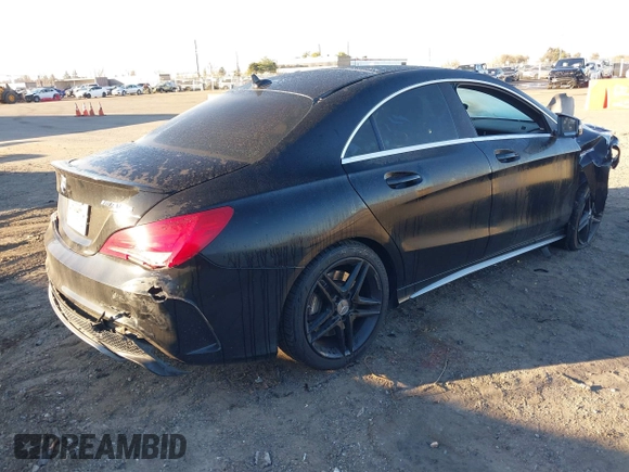 2014 Mercedes-Benz CLA 45 AMG with VIN WDDSJ5CB1EN111303, listed as a IAAI auction lot 41399624 with Not provided miles and . Bid and sale history available at DreamBid. Image 4.