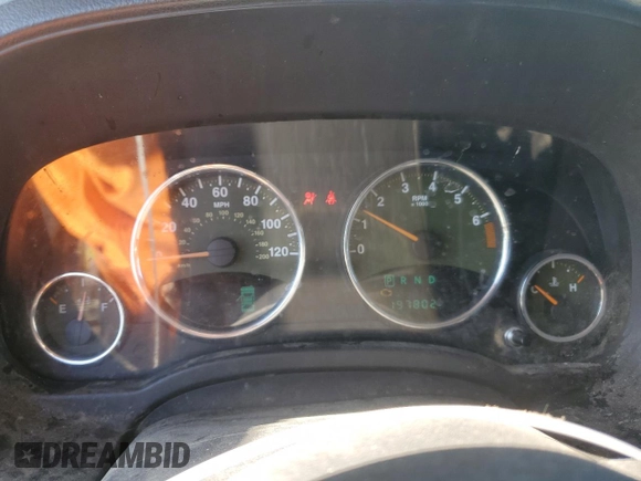 2011 Jeep Patriot Latitude X with VIN 1J4NF4GBXBD165241, listed as a Copart auction lot 46811435 with 197,802 mi miles and Clean Title. Bid and sale history available at DreamBid. Image 9.