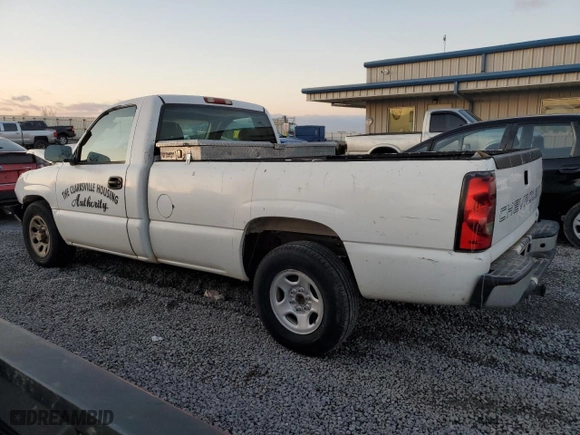 2006 Chevrolet Silverado 1500 LS with VIN 1GCEC14V16Z136196, listed as a Copart auction lot 85594324 with 0 mi miles and Salvage Title. Bid and sale history available at carsss.com. Image 2.