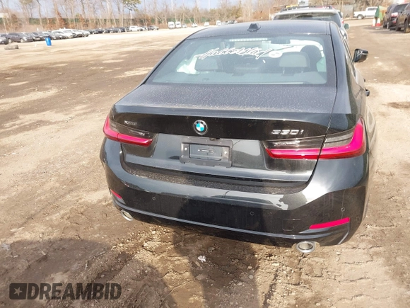 2025 BMW 3 Series 330i xDrive with VIN 3MW89CW0XS8F05079, listed as a IAAI auction lot 41679952 with 1,209 mi miles. Bid and sale history available at carsss.com. Image 16.