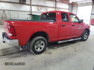 2012 Ram 1500 ST with VIN 1C6RD7FP8CS291341, listed as a Copart auction lot 51767285 with 126,341 mi miles and Salvage title. Bid and sale history available at DreamBid. Image 3.