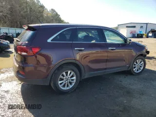 2019 Kia Sorento LX with VIN 5XYPGDA30KG554310, listed as a Copart auction lot 46364225 with 93,722 mi miles and Salvage Title. Bid and sale history available at DreamBid. Image 3.