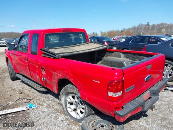 2011 Ford Ranger XLT with VIN 1FTLR4FE5BPA57057, listed as a IAAI auction lot 41995162 with 238,987 mi miles. Bid and sale history available at carsss.com. Image 6.