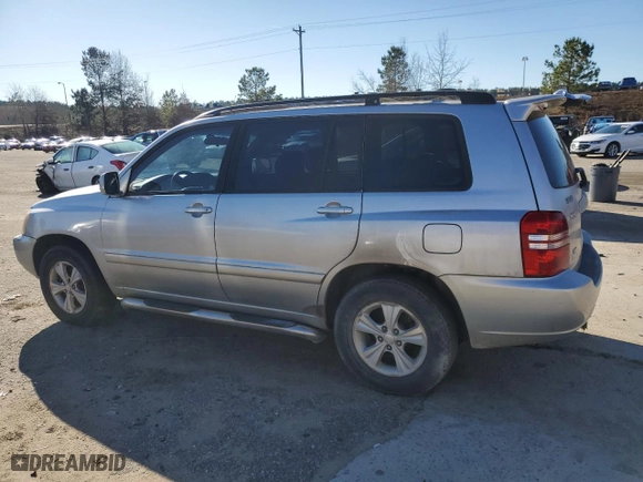 2001 Toyota Highlander with VIN JTEGF21A210019713, listed as a Copart auction lot 46082695 with 222,649 mi miles and Salvage Title. Bid and sale history available at carsss.com. Image 2.
