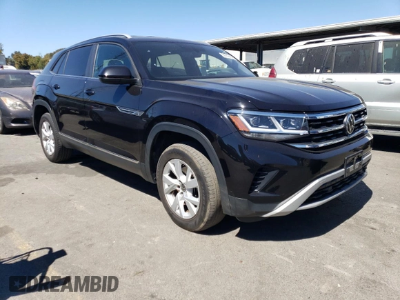 2021 Volkswagen Atlas S with VIN 1V2GC2CA0MC201812, listed as a Copart auction lot 66950404 with 75,404 mi miles and Salvage title. Bid and sale history available at DreamBid. Image 4.