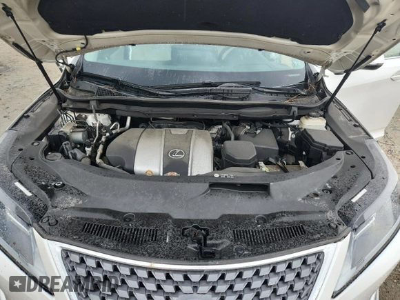2022 Lexus RX 350 with VIN 2T2HZMDA1NC317474, listed as a Copart auction lot 64404595 with 45,805 mi miles and Salvage title. Bid and sale history available at DreamBid. Image 11.