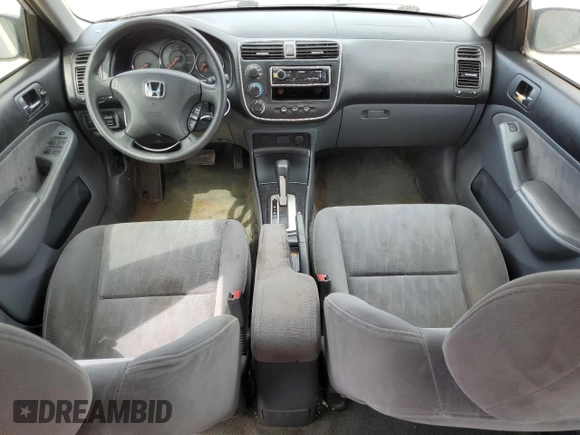 2004 Honda Civic EX with VIN 2HGES26704H528124, listed as a Copart auction lot 51548095 with 263,555 mi miles and Salvage Title. Bid and sale history available at DreamBid. Image 8.