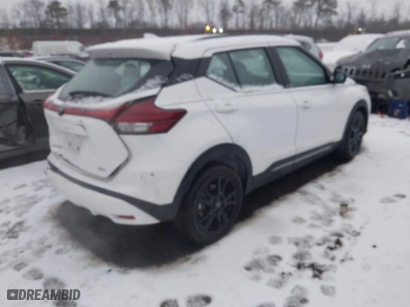2023 Nissan Kicks SR with VIN 3N1CP5DV2PL466993, listed as a IAAI auction lot 41467697 with 12,871 mi miles. Bid and sale history available at carsss.com. Image 4.