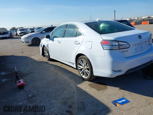 2010 Lexus HS 250h with VIN JTHBB1BA6A2027092, listed as a IAAI auction lot 41144857 with 152,573 mi miles and . Bid and sale history available at DreamBid. Image 3.