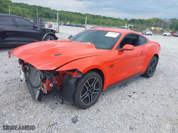 2015 Ford Mustang GT with VIN 1FA6P8CFXF5310128, listed as a IAAI auction lot 39909039 with 17,072 mi miles. Bid and sale history available at carsss.com. Image 17.