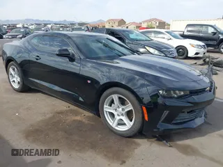 2016 Chevrolet Camaro 1LT with VIN 1G1FB1RSXG0187703, listed as a IAAI auction lot 41883383 with 69,705 mi miles. Bid and sale history available at carsss.com. Image 1.
