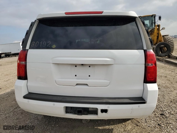 2017 Chevrolet Tahoe Commercial with VIN 1GNLCDEC0HR146038, listed as a Copart auction lot 43926545 with 0 mi miles and Clean Title. Bid and sale history available at carsss.com. Image 6.