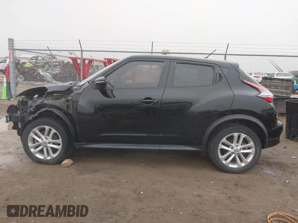 2015 Nissan Juke S with VIN JN8AF5MRXFT504124, listed as a IAAI auction lot 41711672 with 75,850 mi miles and . Bid and sale history available at DreamBid. Image 15.