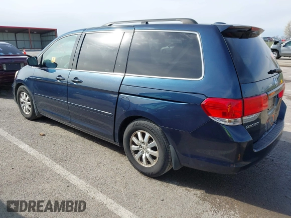 2009 Honda Odyssey EX-L with VIN 5FNRL38689B403246, listed as a IAAI auction lot 41854376 with 260,341 mi miles. Bid and sale history available at carsss.com. Image 3.