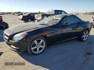 2014 Mercedes-Benz SLK-Class SLK 250 with VIN WDDPK4HA0EF075546, listed as a Copart auction lot 76831824 with 37,748 mi miles and Salvage Title. Bid and sale history available at carsss.com. Image 1.