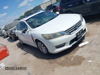 2013 Honda Accord Sdn EX-L with VIN 1HGCR2F8XDA218802, listed as a IAAI auction lot 42036529 with 169,866 mi miles. Bid and sale history available at carsss.com. Image 1.