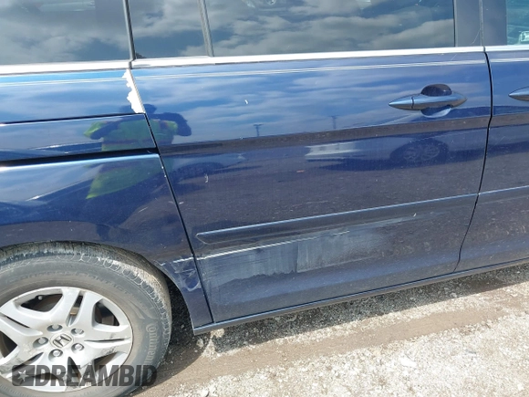 2006 Honda Odyssey EX with VIN 5FNRL384X6B054181, listed as a IAAI auction lot 42107212 with 183,134 mi miles and . Bid and sale history available at DreamBid. Image 6.