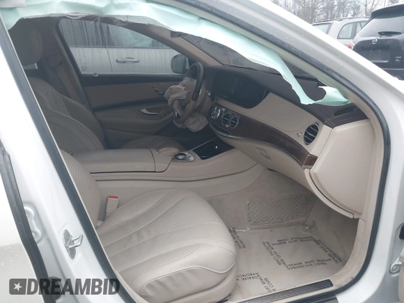 2014 Mercedes-Benz S-Class S 550 with VIN WDDUG8CBXEA052428, listed as a IAAI auction lot 41132291 with 1 mi miles. Bid and sale history available at carsss.com. Image 5.