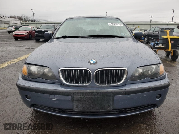 2003 BMW 3 Series 325xi with VIN WBAEU33473PM59075, listed as a Copart auction lot 51920675 with 145,096 mi miles and Salvage Title. Bid and sale history available at carsss.com. Image 5.