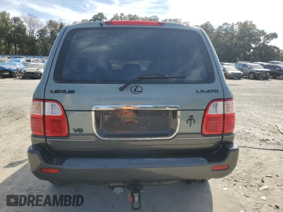 2002 Lexus LX 470 z VIN JTJHT00W723514716, wystawiony jako Copart lot #42646295 z przebiegiem 188 817 mil mil oraz Szkoda całkowita • Salvage title. Historia ofert i sprzedaży dostępna na DreamBid. Obrazek 6.