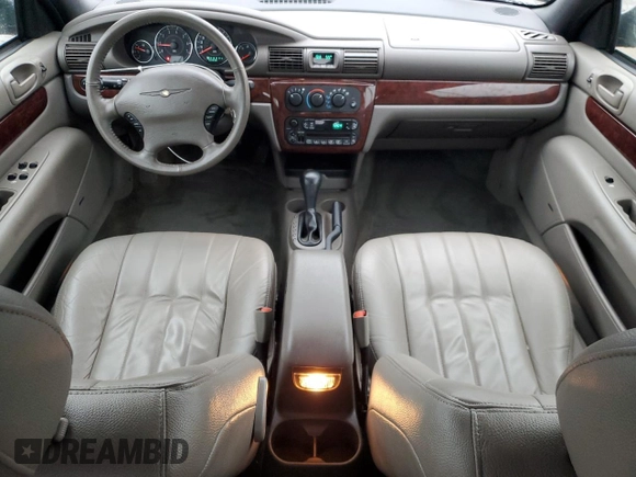 2001 Chrysler Sebring LXi z VIN 1C3EL55UX1N556511, wystawiony jako Copart lot #81047244 z przebiegiem 83 830 mil mil oraz Czysty tytuł • Clean title. Historia ofert i sprzedaży dostępna na DreamBid. Obrazek 8.
